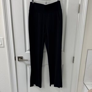 Athleta Black Wide-Leg Pants - Size Small